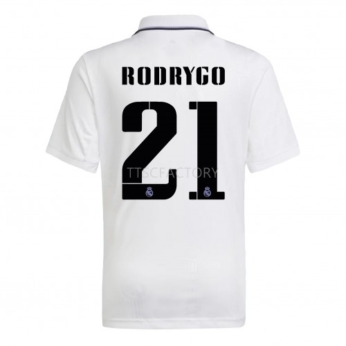 Real Madrid Rodrygo 21 Dres Domaći 2022/2023 Kratkih Rukava Real Madrid Rodrygo 21 Dres Domaći 2022/2023 Kratkih Rukava